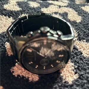 Armani Exchange Black Chronograph Watch